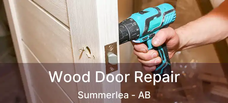  Wood Door Repair Summerlea - AB