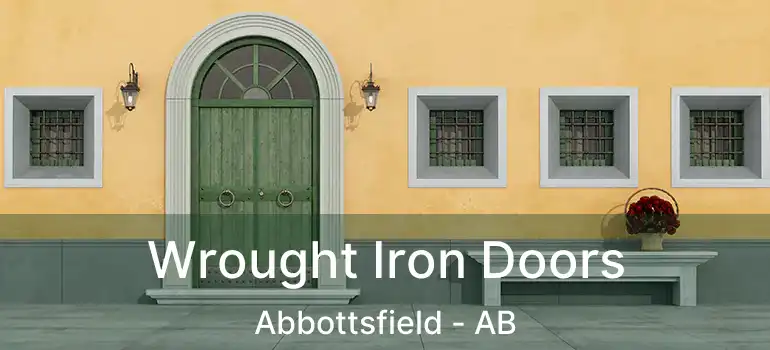  Wrought Iron Doors Abbottsfield - AB