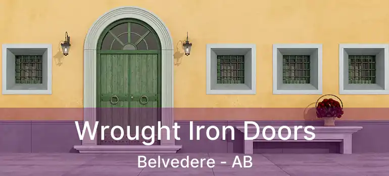  Wrought Iron Doors Belvedere - AB