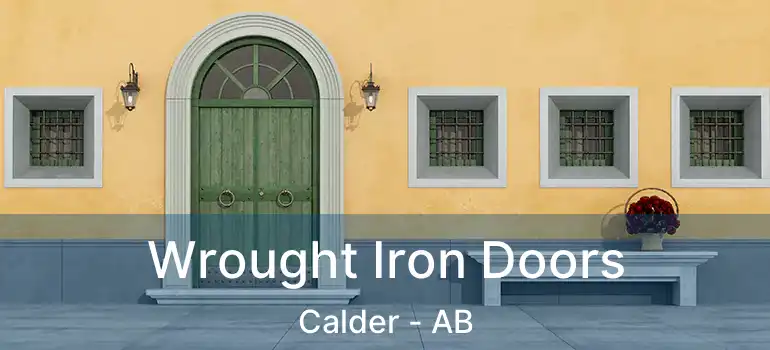  Wrought Iron Doors Calder - AB