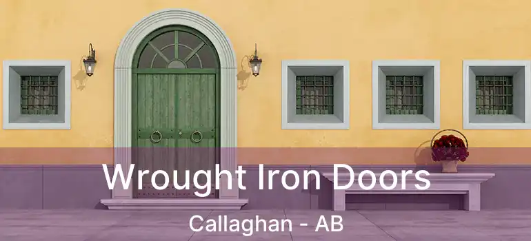 Wrought Iron Doors Callaghan - AB