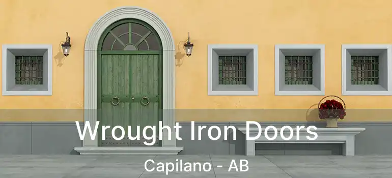  Wrought Iron Doors Capilano - AB