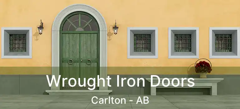  Wrought Iron Doors Carlton - AB