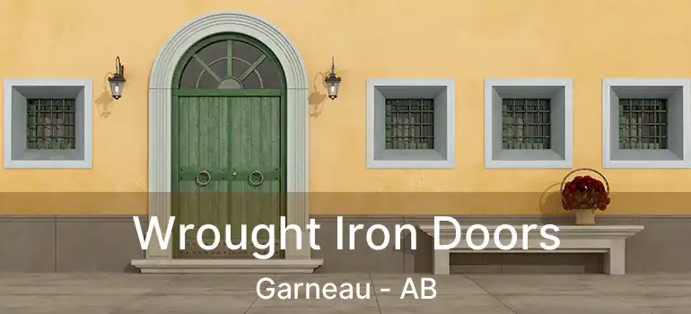  Wrought Iron Doors Garneau - AB
