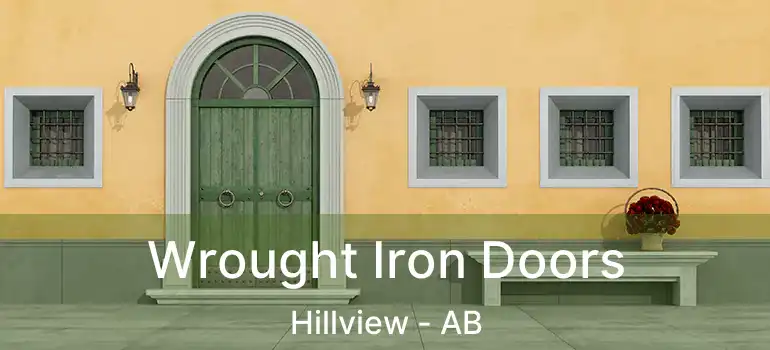  Wrought Iron Doors Hillview - AB
