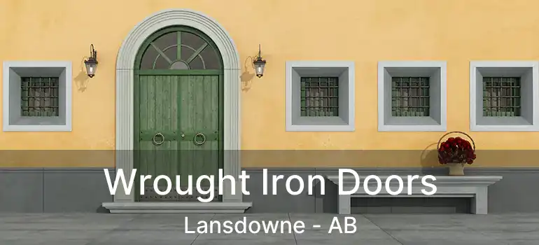  Wrought Iron Doors Lansdowne - AB