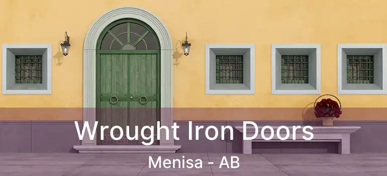  Wrought Iron Doors Menisa - AB