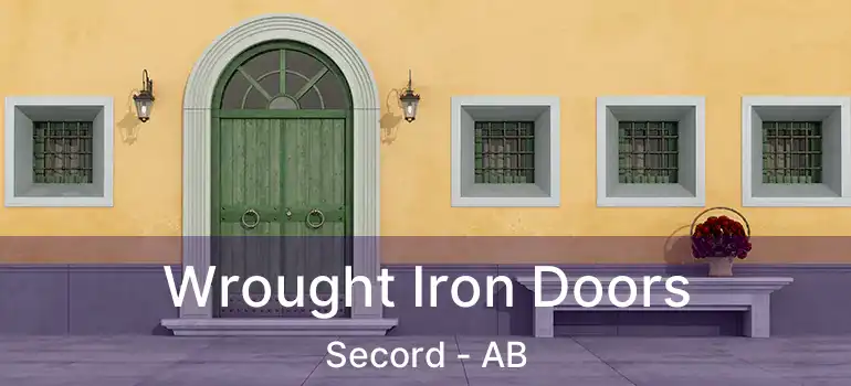  Wrought Iron Doors Secord - AB