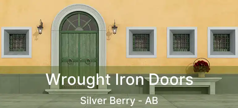  Wrought Iron Doors Silver Berry - AB