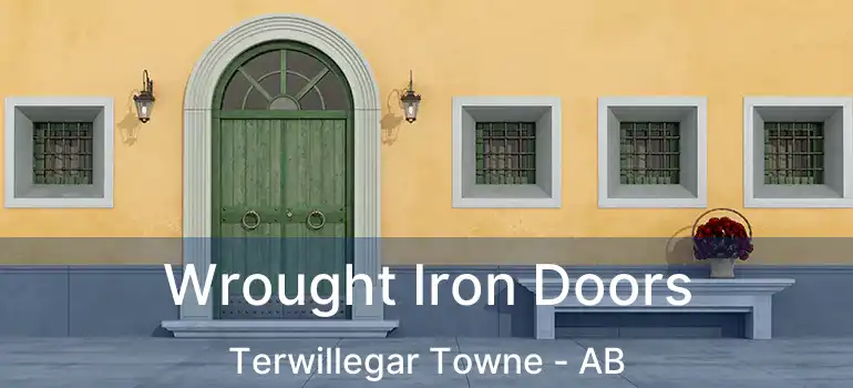  Wrought Iron Doors Terwillegar Towne - AB