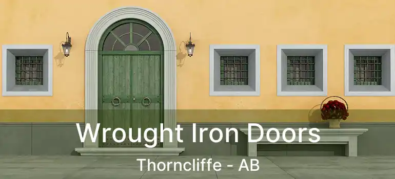  Wrought Iron Doors Thorncliffe - AB